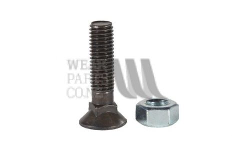 Csk Plough Bolt/Nut M12x35 Gr10.9