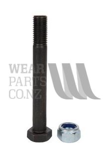 Bolt & Nyloc Nut to Suit Berti TBM Mega
