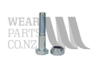 Bolt/Nyloc Nut to suit Duncan Drill Point