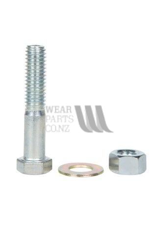 M10x50 Bolt/Nyloc Nut to suit Cast Point