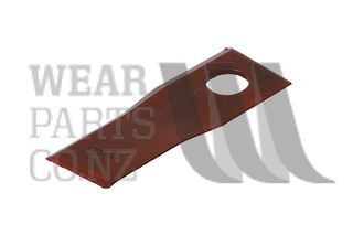 Mower Blade to suit Taarup and Trimax 126x48x4mm RH - High Performance