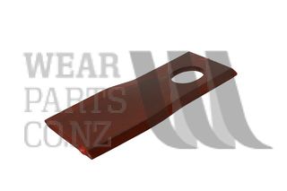 Mower Blade to suit Taarup and Trimax 126x48x4mm LH - High performance