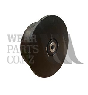 Flanged Roller 150x52mm to suit Grimme, flange 190mm