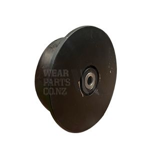 Flanged Roller 150x52mm to suit Grimme, flange 190mm