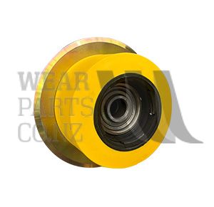 Flanged Roller 95x55mm to suit Grimme, flange 130mm