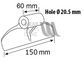 Hammer Flail to suit Maschio 20.5mm hole (03400410)