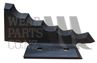 R.H Mixer Knife to fit Keenan # 701358 - carbide layer