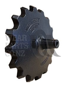 Spiked Cast Iron Closing wheel to suit John Deere 105392