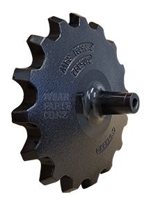 Spiked Cast Iron Closing wheel to suit John Deere 105392