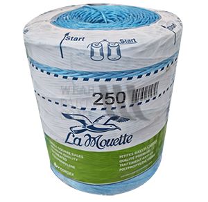 La Mouette Conventional Twine Blue, 1500m Spools, 250m/Kg