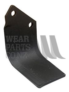 RH Rotary Hoe Std Blade 10mm to suit Kuhn