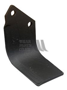 RH Rotary Hoe Std Blade 10mm to suit Kuhn