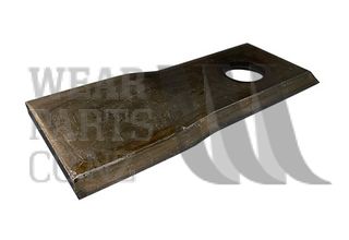 Mower Blade to Suit Krone, Fella 118x48x4 LH - High Performance