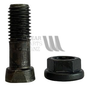 M14x45 Conical Head Plough Bolt/Nut