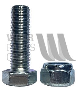 Bolt & Nut to suit tine/leg