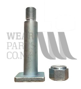 Square Head Bolt to suit Nobili. 120mm Long