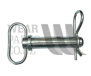 Hitch Pin, Diameter 28.6mm, Length 108mm,with Hair pin
