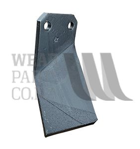 LH Tungsten Durafaced Rotary Hoe Blade to suit Celli 422001