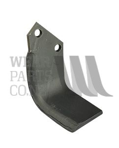 RH Durafaced Rotary Hoe Std Blade to suit Celli (10mm thick) 722547, 722597