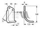 RH Rotary Hoe Speed Blade to suit Kuhn K1601090