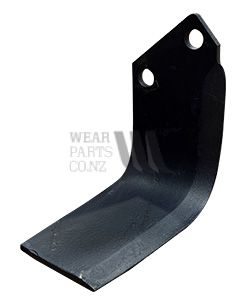 LH Rotary Hoe Std Blade to suit Celli 7mm thick, 422513