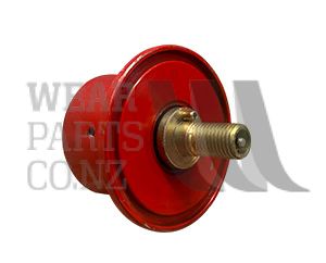 Flanged roller 100/ 136mm, 74mm width To suit Grimme 20002869.