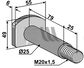 Bolt and Nut to suit Vigolo Mulcher