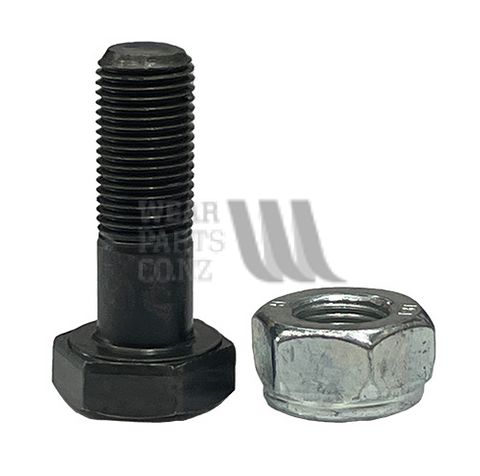 Bolt/Nut M10x30 Grade 10.9 Zinc 1.0 pitch