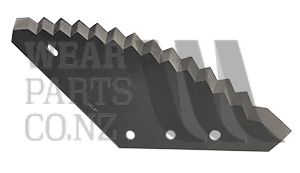 Tungsten Mixer Wagon Knife to suit Peecon 960020003, Storti 16800078