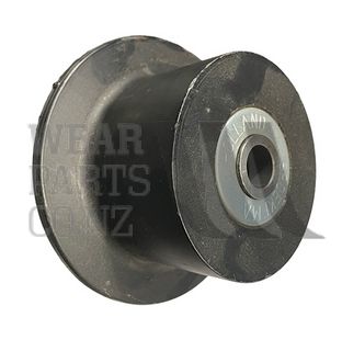 Roller HS 9, Open bore M16, Bearing chamber size 47