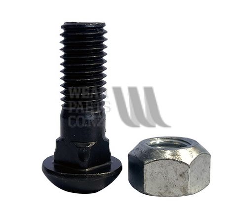M12 x 35 Coach Bolt GR10.9 Zinc