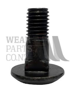 M12 x 30 Coach Bolt GR10.9 Zinc. Lemken 3011805, amazone XL014