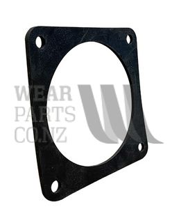 SMERALDO EPDM Flat Gasket for Agri-Standard Flanges 6"