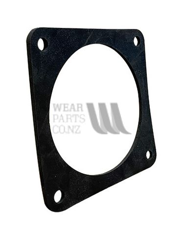 SMERALDO EPDM Flat Gasket for Agri-Standard Flanges 6"