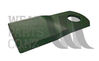 LH Mower Blade 116mm Long to suit Pottinger 434962