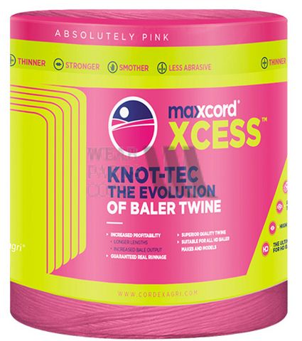 MAXXCORD Xcess 145 Twine Pink, 1540m Spools, 145m/Kg