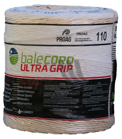 Balecord Ultra Grip Twine Cream, 1100m Spools, 110m/Kg