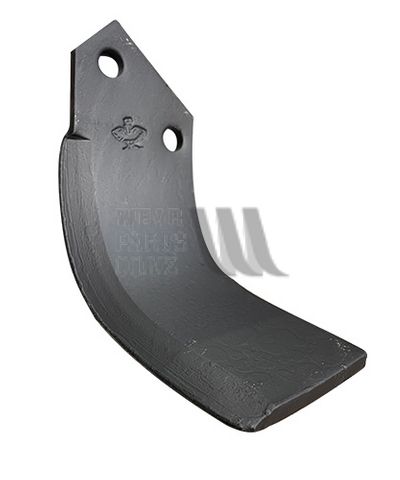 LH Tungsten Coated Rotary Hoe Speed Blade to suit Celli 10mm thick 722558, 722538