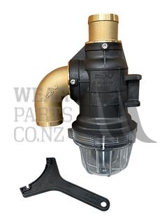 Siphon Valve with Discharge, 80mm