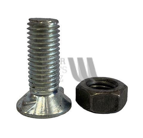 Double Nib Plough Bolt/Nut M11x1.5x30 to suit Gregoire Besson VI1202