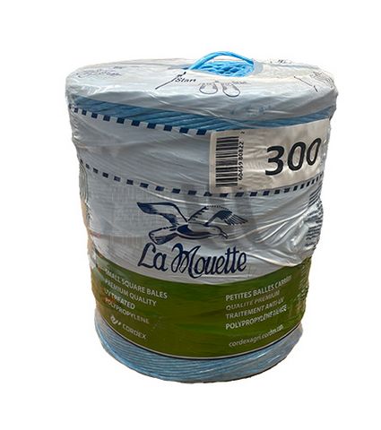 La Mouette Conventional Twine Blue, 1800m Spools, 300m/Kg