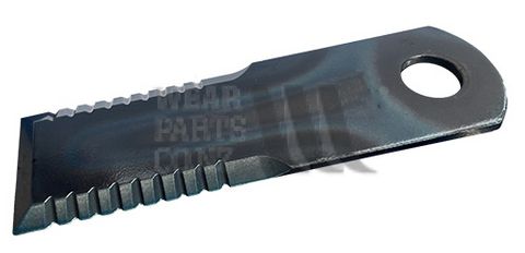 Serrated Wear Protection Coated Knife to suit Claas 7557860, 7557840