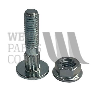 Screw/Nut to suit New Holland 84429101 (M6x27) (84429102, 80756397)
