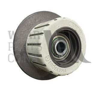 PU Roller Nylon Flanged 90 / 130mm x 62mm