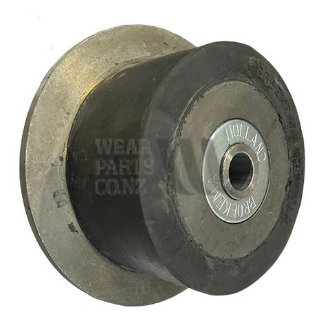Flanged Roller 110 x 62mm with 16mm Bore to suit Grimme