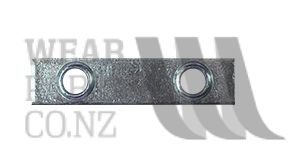 Rivet Plate 13mm x 56mm - 5.5mm holes