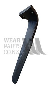 RH Tungsten Durafaced Power Harrow Blade to suit Celli Maxi 622644