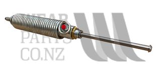 Zinc Plated Single Acting Hydraulic Ram Spring Jack 8"