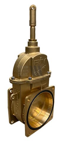Greater Capacity Double Flange Gate Valve 6" to suit Abbey, Herron, Belmac, Hi-Spec