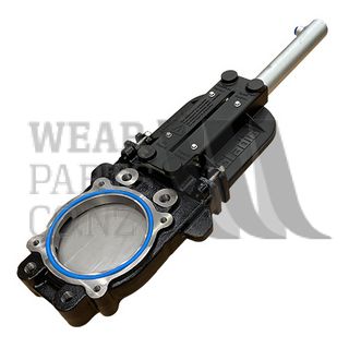 6" Knife Gate Valve with Double-Acting Hydraulic Jack PN-10